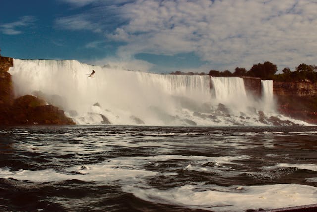 Niagara Falls From Below